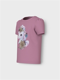 NAME IT Enhjørning T-shirt Naia Mauve Orchid